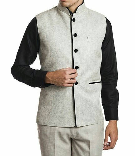 Buy Stylish Nehru Jacket for Men | Indian Vest for Men in USA — Karmaplace